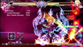 BBCF High Damage Nine Combo