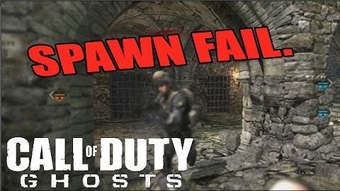 COD Ghosts Spawn Fail.