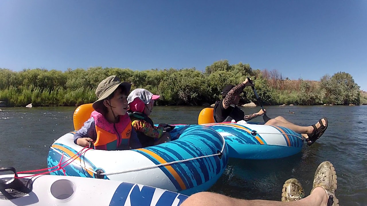 Tubing on the Truckee River, Reno Nevada, 18 YouTube