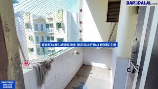 2 BHK FLAT FOR SALE OR RENT FLAT IN VADODARA, WAGHODIA ROAD, VAIKUNTH SOCIETY