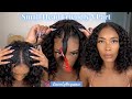 FINALLY! The Prefect Fitted Vpart Wig | Small Head Friendly Water Wave | Nadula Hair x LovelyBryana