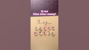 IQ test which letters missing? #shorts #alphabetchallenge #alphabetgame #brainquiz