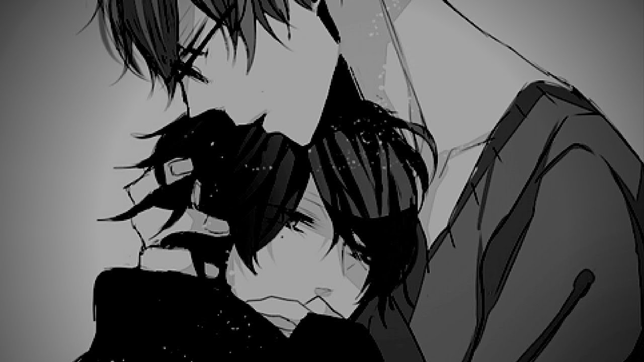 Грустные аниме картинки на аву парные