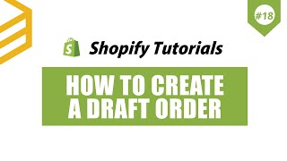 Shopify API | Lesson #18: How to create a draft order using Postman