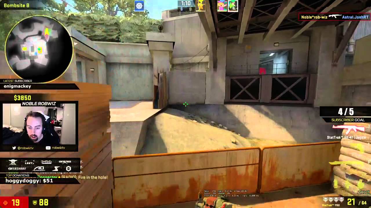 rob-wiz ESEA Playoff Ace (You wont believe this 3K...)