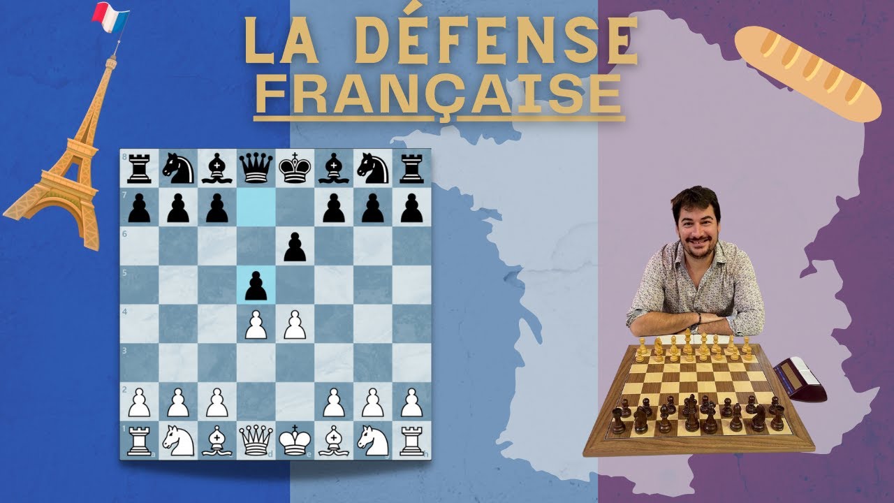 La  Défense française de 0 à 1700 élo ! (Côté Noir)