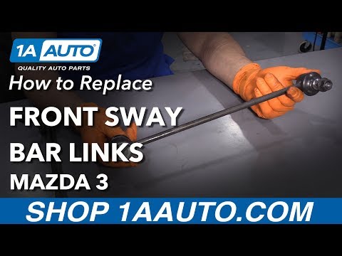 How to Replace Front Sway Bar Link 03-09 Mazda 3