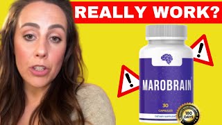 MaroBrain supplement daily | honest 2026 review on concentration, recall and mental endurance
