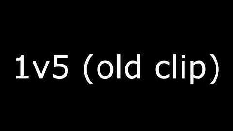 1v5 ace clutch (CS:GO)