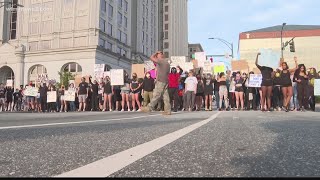 Day 3 of George Floyd protests in downtown Greensboro