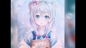 اجمل صور انمي بنات بشعر الازرق وعيون زرق