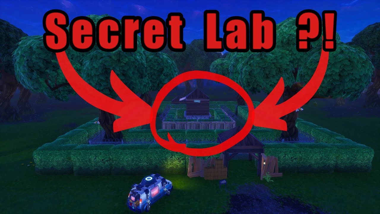 Inside the Mysterious Wailing Woods Laboratory | Fortnite Secrets 🌲💀