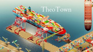 How to build Container port in Theotown