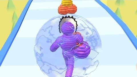 Rope Man Run NOOB vs PRO vs HACKER  AII Levels GamePlay Trailer Android, ios New Game