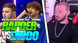 DTOKE REACCIONA A ÉXODO LIRICAL vs RAPDER - Semifinal | Red Bull Internacional 2020