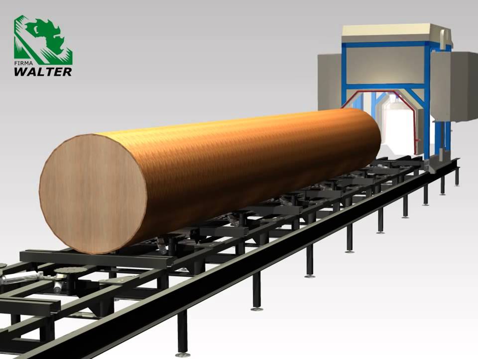 Walter TTPP 450-550 körfűrészes rönkoptimalizáló