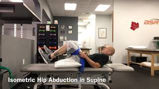 Isometric Hip Abduction in Supine