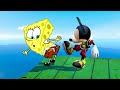 Gta 5 gameplay ragdolls mickey mouse vs spongebob ep25  gta 5 euphoria physics funny moments 