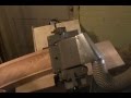 Making Curved Crown Molding on my Williams & Hussey molder Making Curved Crown Molding on my Williams & Hussey molder