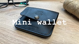 Самый компактный кошелёк // Mini wallet | ASMR