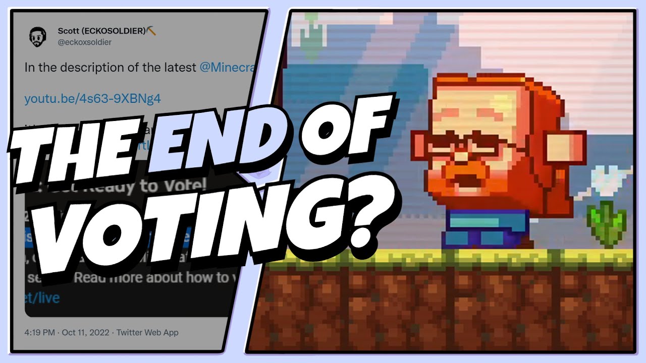 THE END OF MOB VOTING? MINECRAFT MOB VOTE NEWS YouTube