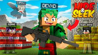 Extreme CAMOUFLAGE HIDE AND SEEK In Minecraft😱 screenshot 3