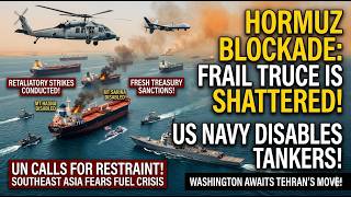 THE TRUCE IS BREAKING: US Navy Disables Iranian Tankers! ⚓🔥