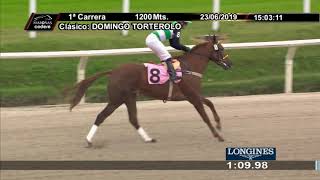 23/06/2019 – Hipodromo Maroñas – Carr 1 – DOMINGO TORTEROLO