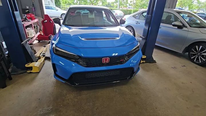 2023 Civic Type R (11th Generation) Center Console Removal / SRS (airbag)  Module Location