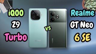 iQOO Z9 Turbo Vs Realme GT Neo 6 SE | 2 Brand New Phone Side by Side Comparison | Let's See Who Wins