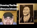 Drawing The Rock (Dwayne Johnson)