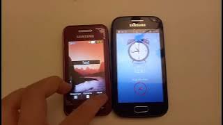 Samsung GALAXY Ace 2 alarm дождя Samsung GT-S5230 incoming call
