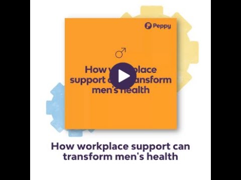 How workplace support can transform men's health