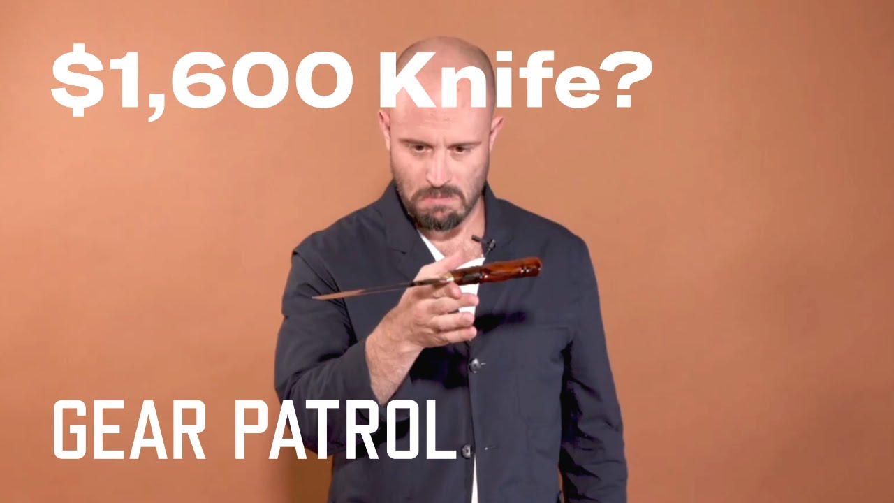 What Does It Feel Like to Wield a $1,600 Kitchen Knife? | First Impressions