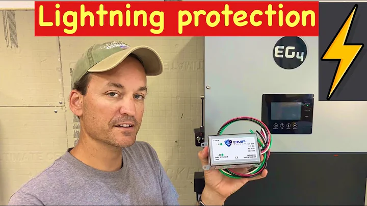 Installing surge protection for solar- EMP shield lighting protection