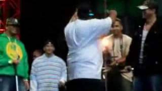 Daddy Yankee ft Don Chezina Tirate un paso live  Enero 2008.avi