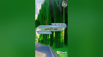 ألقارئ عبدالقادر النعيمي سورة الرحمن