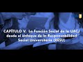 Modelo Educativo UACJ Visión 2040 (Capítulo V. La Función Social de la UACJ.