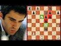 Шахматы | Гарри Каспаров | КРАСИВАЯ ПАРТИЯ против ОПАСНОГО КОНКУРЕНТА!