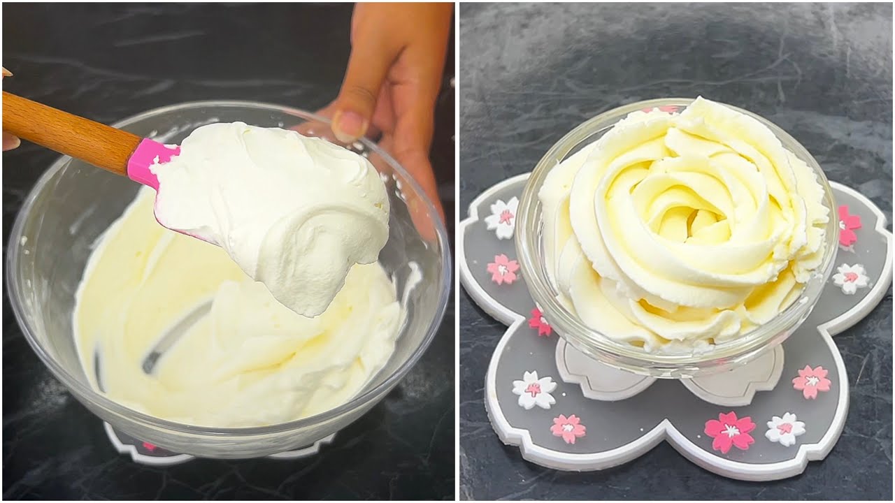 আধা কাপ দুধ দিয়ে কেক ডেকোরেশনের হুইপড ক্রিম বাসায় তৈরি করুন⁉️Homemade Whipped Cream Bangla