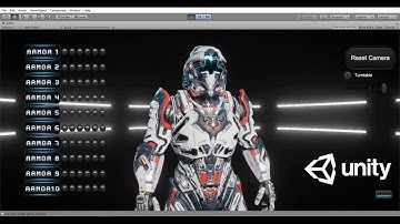 Sci-Fi Armor 1 Unity