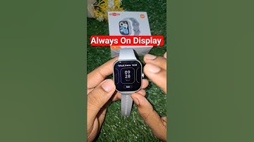 How 🤔 To Set Always On Display In Redmi Watch Move #shorts