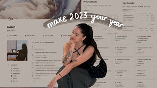 how I'm using notion to achieve ALL my goals in 2023
