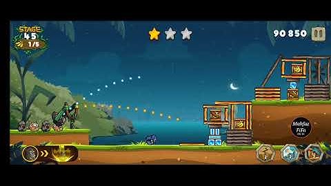 Catapult Quest level 45 || Normal | offline games | walkthrough Android | gameplay || Mahfuz FIFa