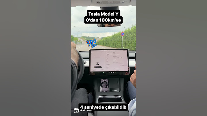 Tesla Model Y 0-100 kaç saniye? (İlk deneyim)
