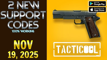 TACTICOOL SUPPORT CODES | TACTICOOL GIFT CODES | TACTICOOL REDEEM CODES