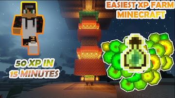 Minecraft: EASY MOB XP FARM TUTORIAL! 1.19 (Without Mob Spawner)