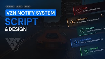 VZN Notify | FiveM | [ESX/QB/OX/STANDALONE]