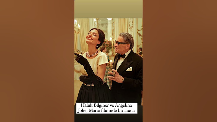 Haluk Bilginer ve AngelinaJolie, Maria filminde bir arada