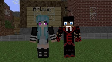 True colors Minecraft animation